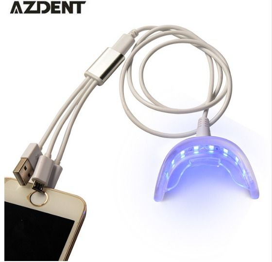 LED Лампа для отбеливания – Brilliant Smile ™ (USB/Iphone) 52 фото