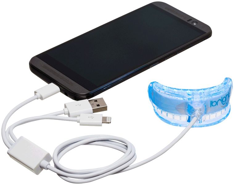 LED Лампа для отбеливания – Brilliant Smile ™ (USB/Iphone) 52 фото